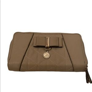 JS Gray Wallet with multiple pockets